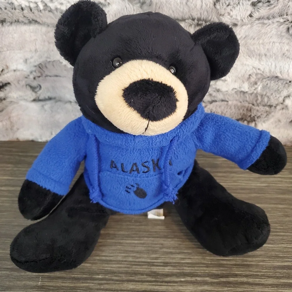 Wishpets BILLY Black Bear 9